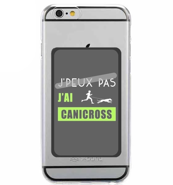  Je peux pas jai canicross for Adhesive Slot Card