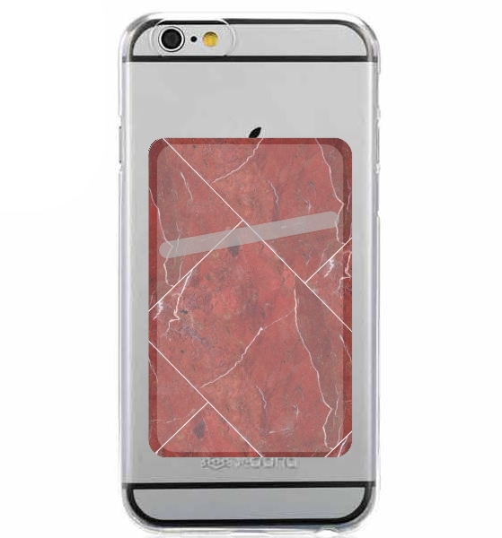  Minimal Marble Red for Adhesive Slot Card