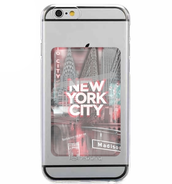  New York City II [red] for Adhesive Slot Card