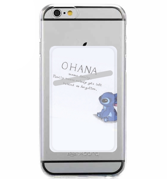  Ohana Means Family for Adhesive Slot Card
