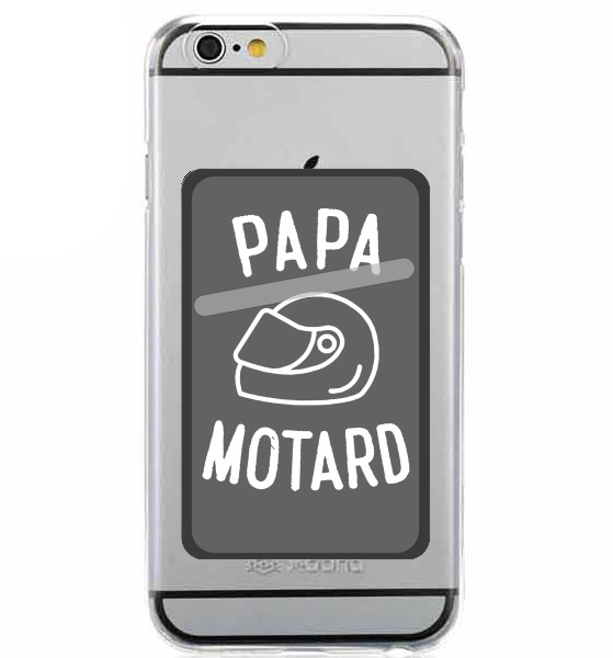  Papa Motard Moto Passion for Adhesive Slot Card