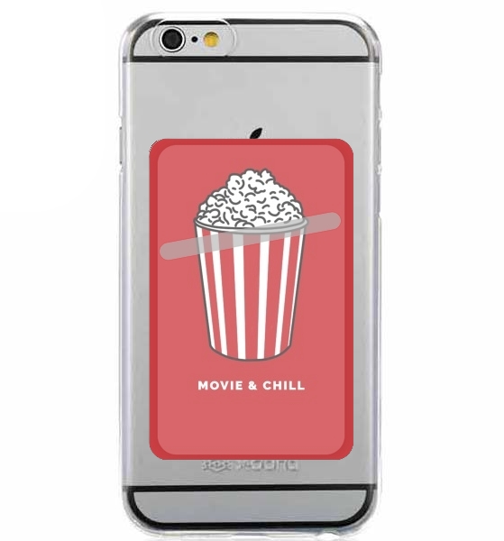  Popcorn movie and chill for Adhesive Slot Card