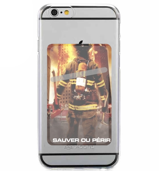  Save or perish Firemen fire soldiers for Adhesive Slot Card