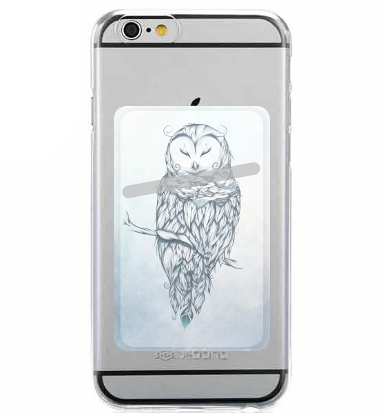  Snow Owl for Adhesive Slot Card