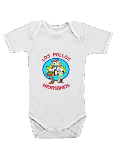   Los Pollos Hermanos for Baby short sleeve onesies