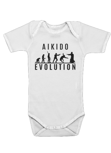  Aikido Evolution for Baby short sleeve onesies