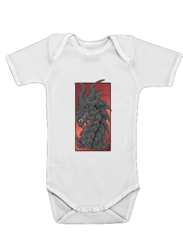  Aldouin Fire A dragon is born for Baby short sleeve onesies