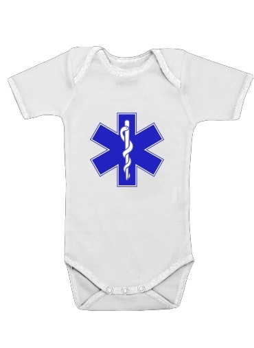  Ambulance for Baby short sleeve onesies
