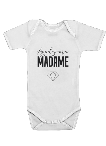  Appelez moi madame Mariage for Baby short sleeve onesies