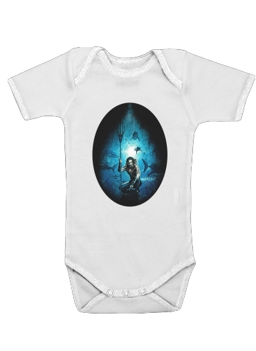  Aquaman for Baby short sleeve onesies