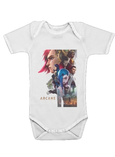  Arcane Sisters Life for Baby short sleeve onesies