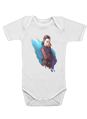 Arya Stark for Baby short sleeve onesies