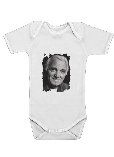  Aznavour Hommage Fan Tribute for Baby short sleeve onesies
