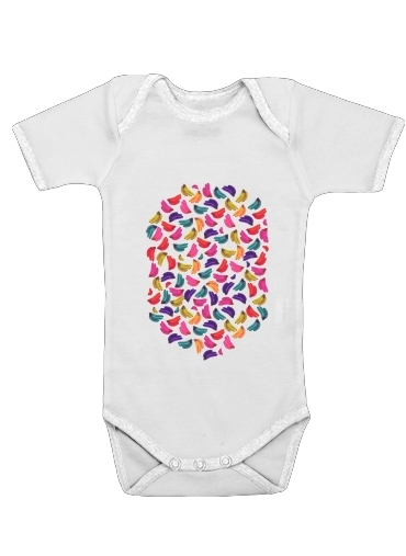  Bananas  Coloridas for Baby short sleeve onesies
