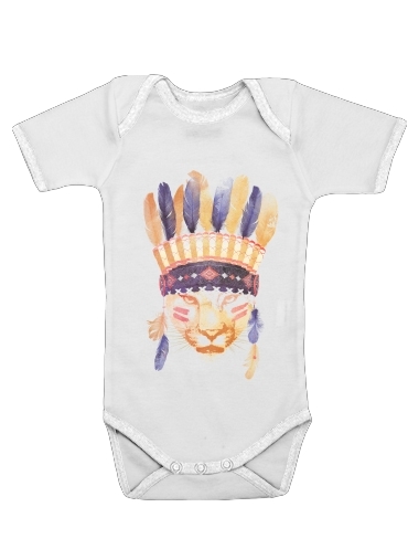  Big chief for Baby short sleeve onesies