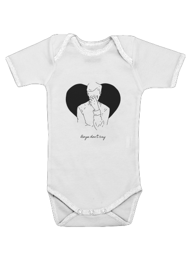  Boys dont cry for Baby short sleeve onesies