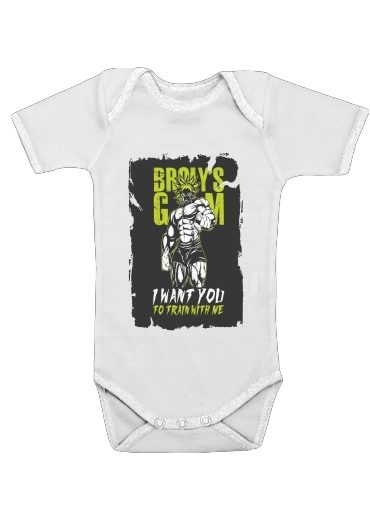  Broly Training Gym for Baby short sleeve onesies