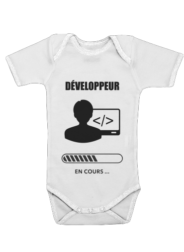 Cadeau etudiant developpeur informaticien for Baby short sleeve onesies