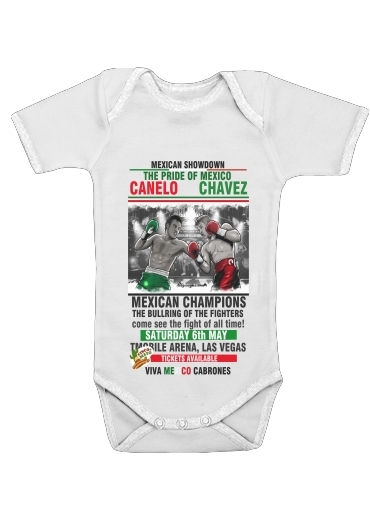 Onesies Baby Canelo vs Chavez Jr CincodeMayo 