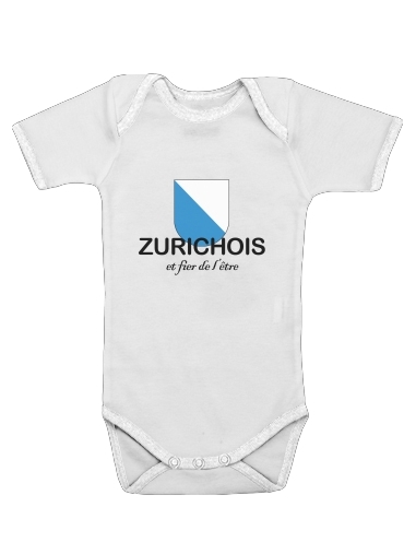  Canton de Zurich for Baby short sleeve onesies