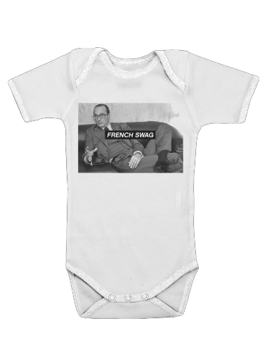  Chirac French Swag for Baby short sleeve onesies