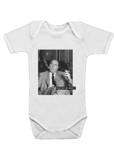 Onesies Baby Chirac Smoking What do you want
