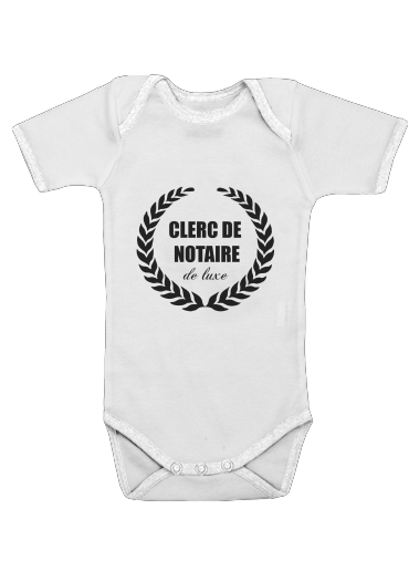  Clerc de notaire Edition de luxe idee cadeau for Baby short sleeve onesies