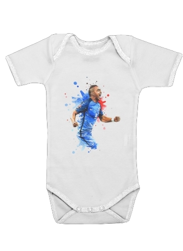  Dimitri Payet Fan Art France Team  for Baby short sleeve onesies