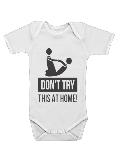  dont try it at home physiotherapist gift massage for Baby short sleeve onesies