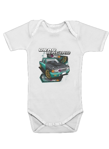 Onesies Baby Drag Racing Car