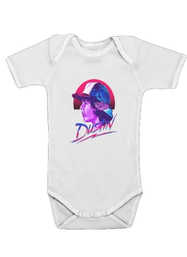  Dustin Stranger Things Pop Art for Baby short sleeve onesies