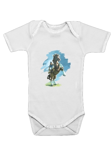  Epona Horse with Link for Baby short sleeve onesies