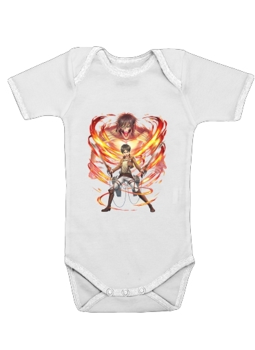  Eren Jaeger for Baby short sleeve onesies