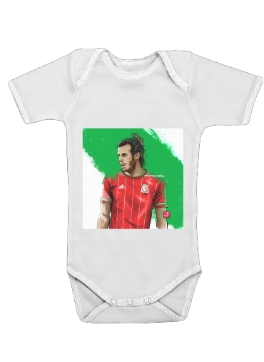 Baby short sleeve onesies for Euro Wales