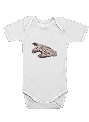  Falcon Millenium for Baby short sleeve onesies