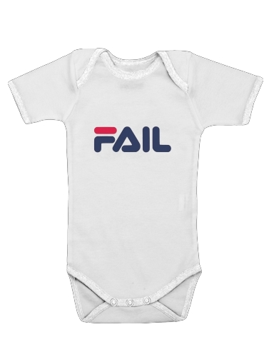  Fila Fail Joke for Baby short sleeve onesies