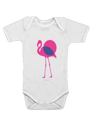  FlamingoPOP for Baby short sleeve onesies