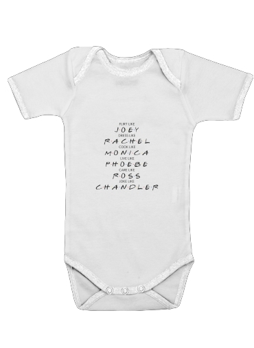  Friends for Baby short sleeve onesies