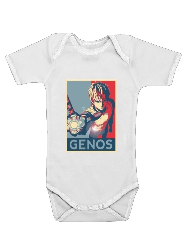  Genos propaganda for Baby short sleeve onesies