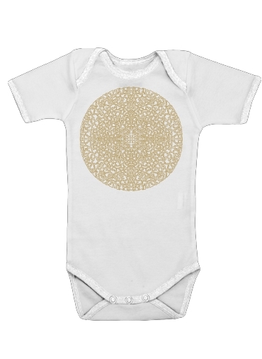  Mandala (Boho Moroccan) for Baby short sleeve onesies