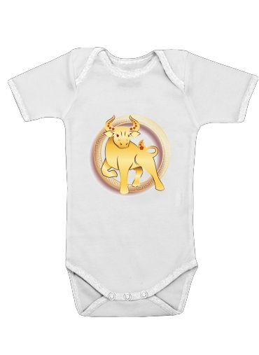  Happy The OX chinese new year  for Baby short sleeve onesies