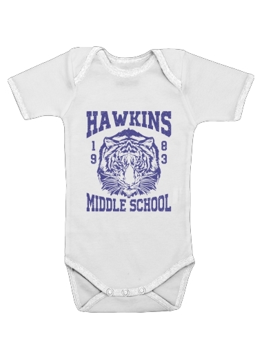  Hawkins Middle School University for Baby short sleeve onesies