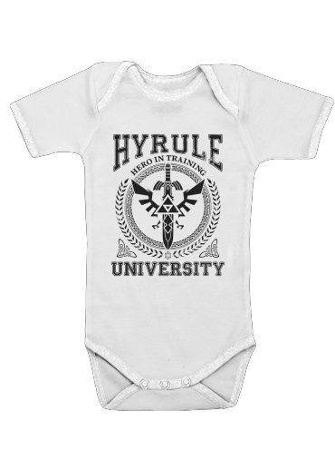  Hyrule University Hero in trainning for Baby short sleeve onesies