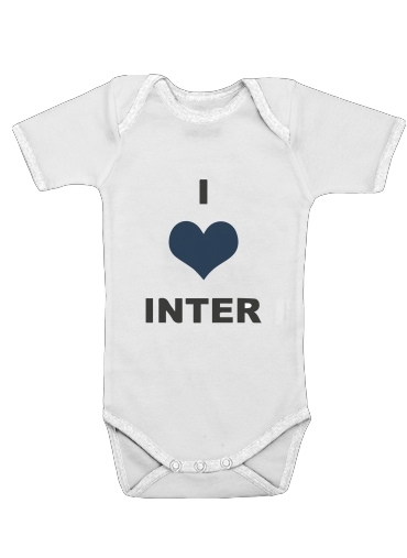  Inter Milan Kit Shirt for Baby short sleeve onesies