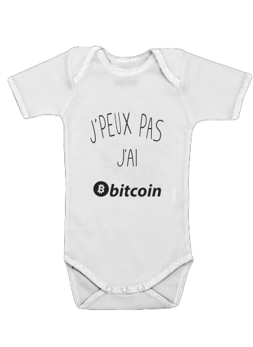  Je peux pas jai bitcoin for Baby short sleeve onesies