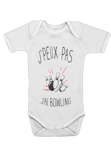  Je peux pas jai Bowling for Baby short sleeve onesies
