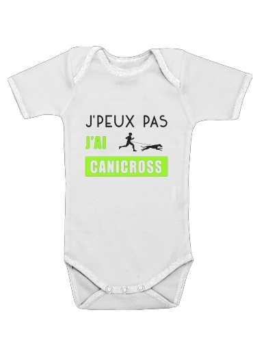  Je peux pas jai canicross for Baby short sleeve onesies
