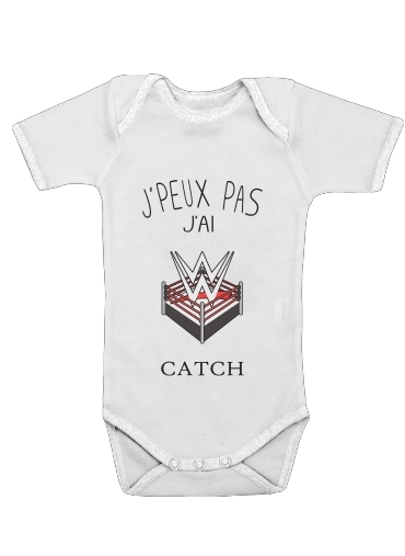  Je peux pas jai catch Ring for Baby short sleeve onesies