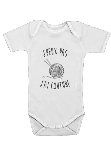 Je peux pas jai couture for Baby short sleeve onesies