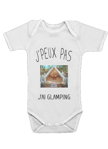  Je peux pas jai Glamping for Baby short sleeve onesies